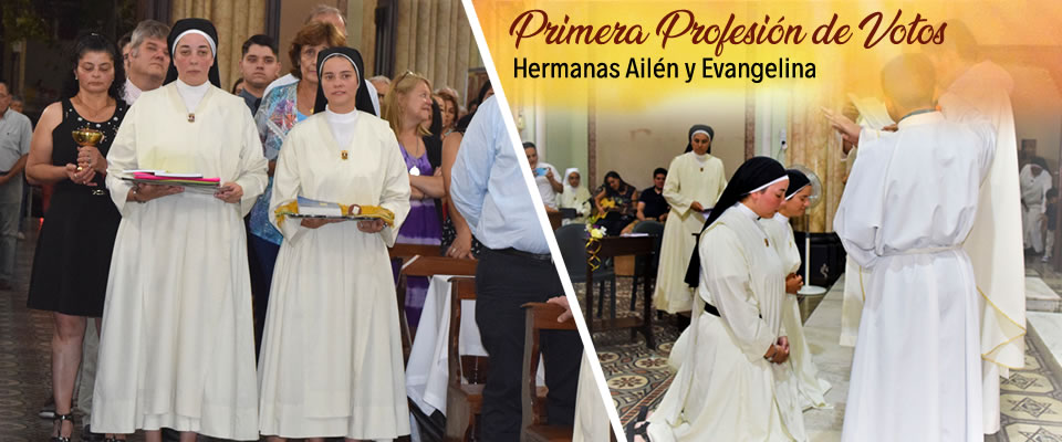 Renovación de Votos SimplesHermanas Ana Laura y Josefina